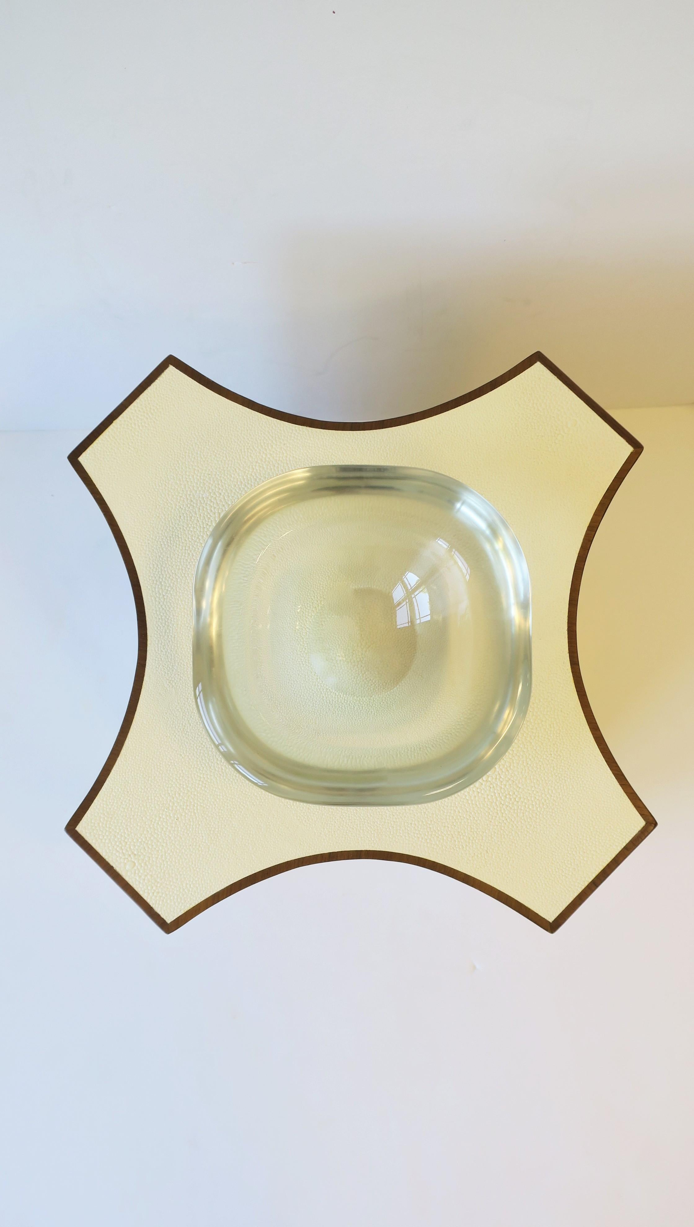 Modern Italian Murano Art Glass Bowl by Renato Anatra, Signed 14
