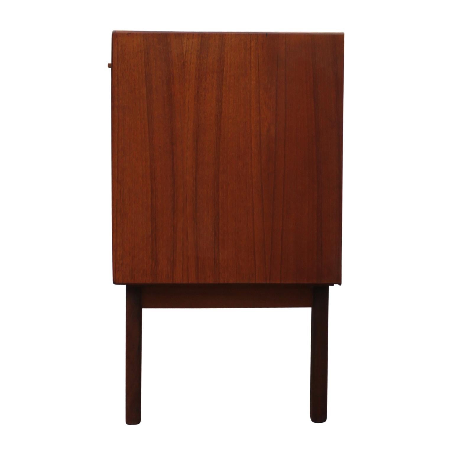 Mid-20th Century Modern Restored G Plan Furniture Walnut Finish Teak Credenza or Sideboard