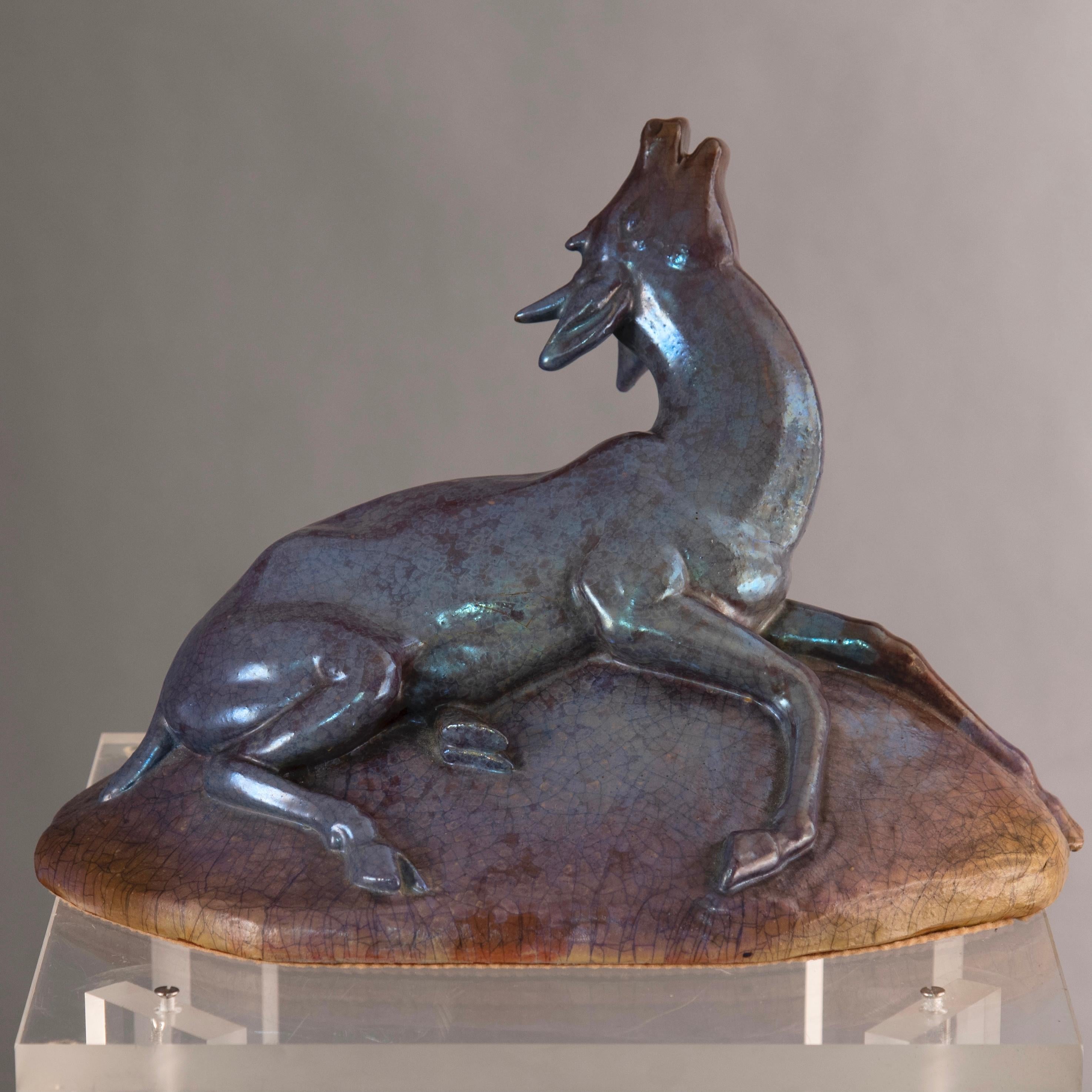 Moderne Tier-Faenza von Riccardo Gatti aus Keramik  im Angebot 3
