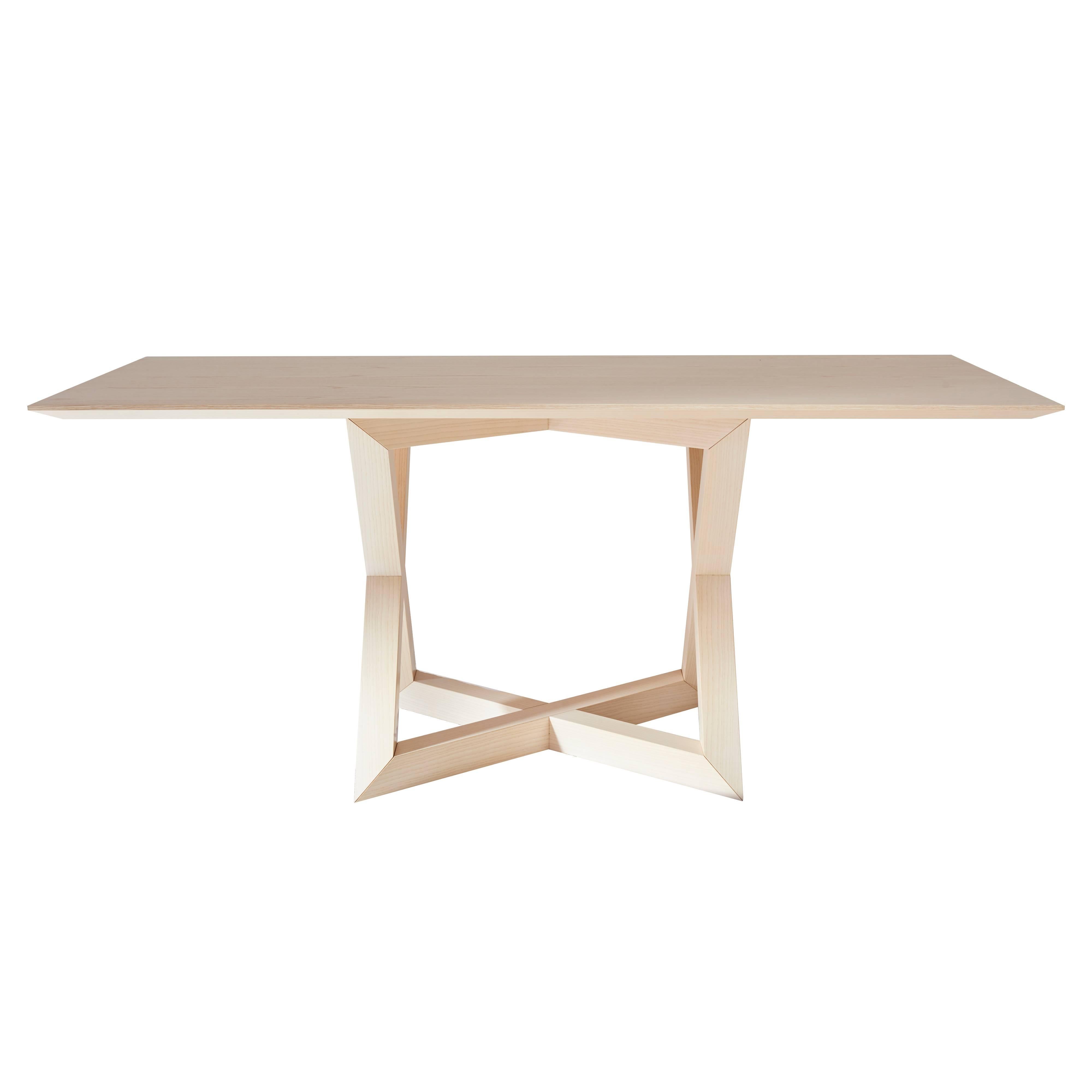 Modern "RK" Handmade Table Wood For Sale