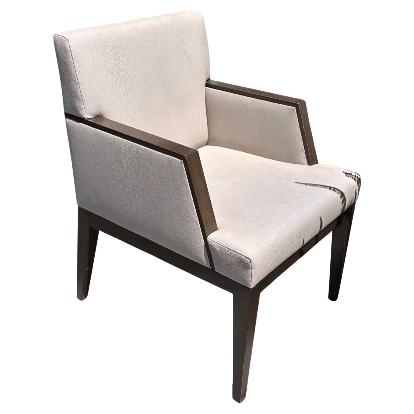 Modern Robert Marinelli Le Caprice Designer Shagreen Desk Arm Chair For Sale