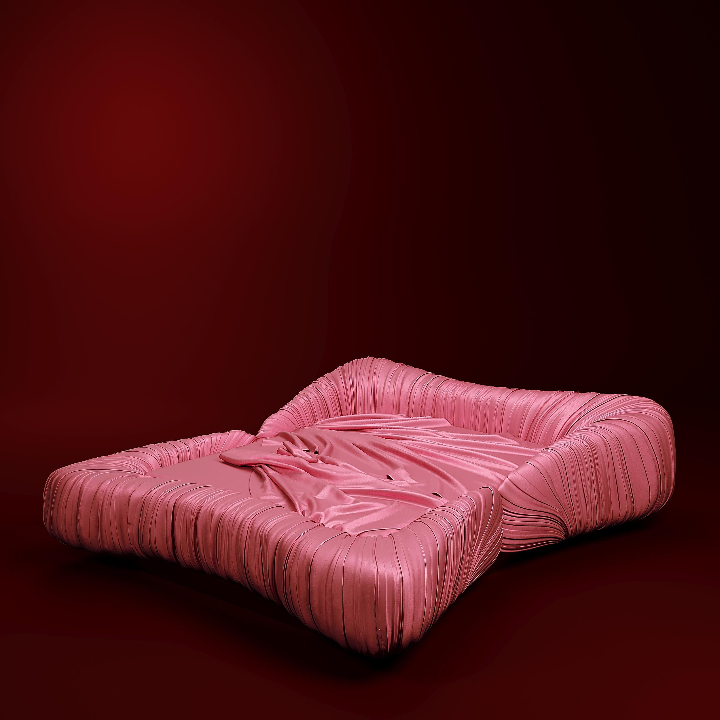 Hand-Crafted I Have Your Kisses Bed For Sale