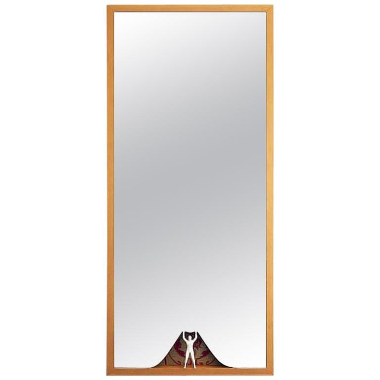 Modern Ron Gilad for Dilmos Limited Edition Rectangular Mirror Figurine For Sale