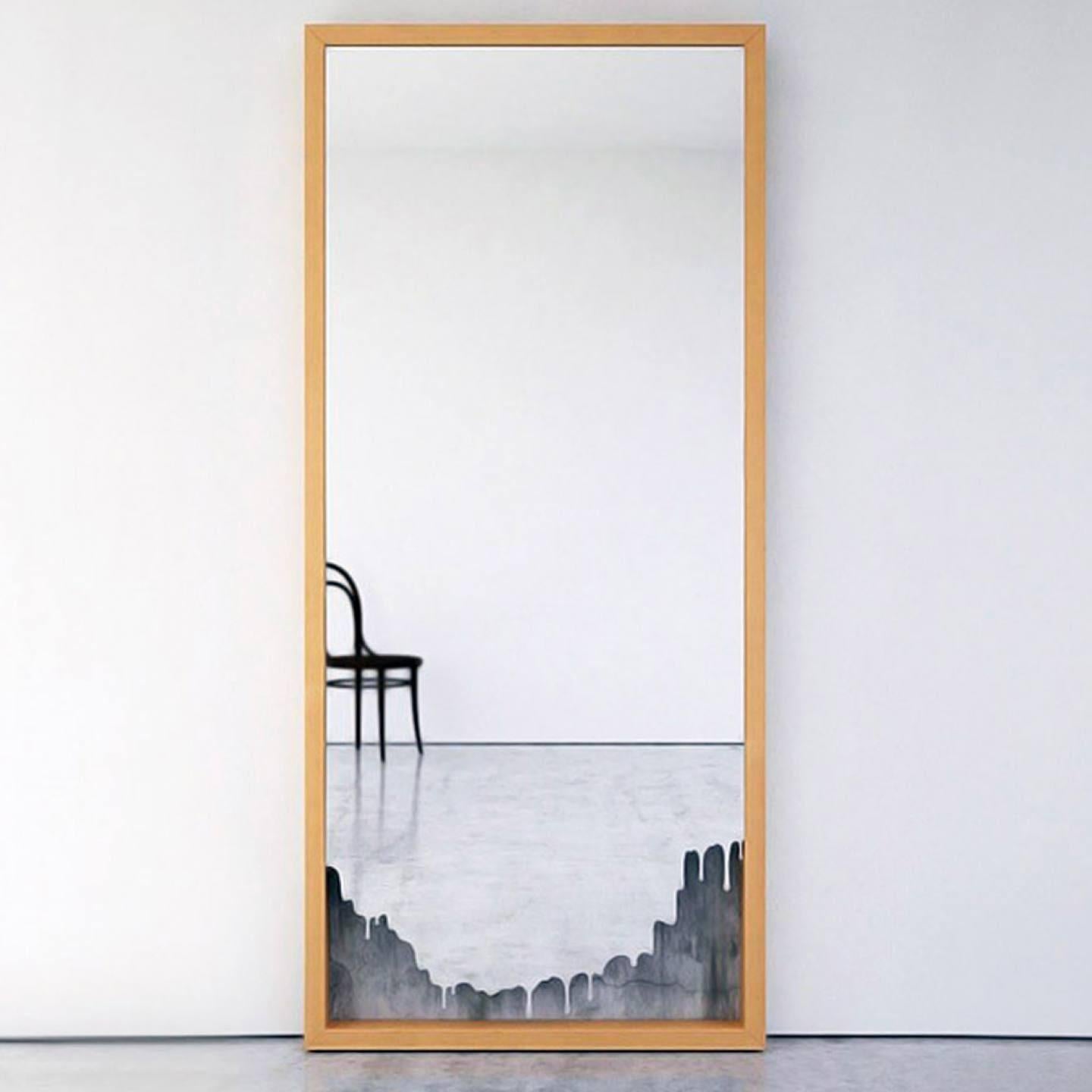 Modern Ron Gilad for Dilmos Limited Edition Rectangular Mirror In New Condition For Sale In Milan, IT