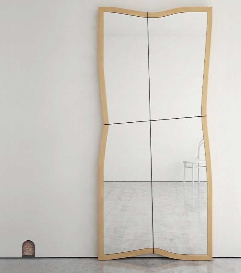 Modern Ron Gilad for Dilmos Limited Edition Rectangular Mirror For Sale 1
