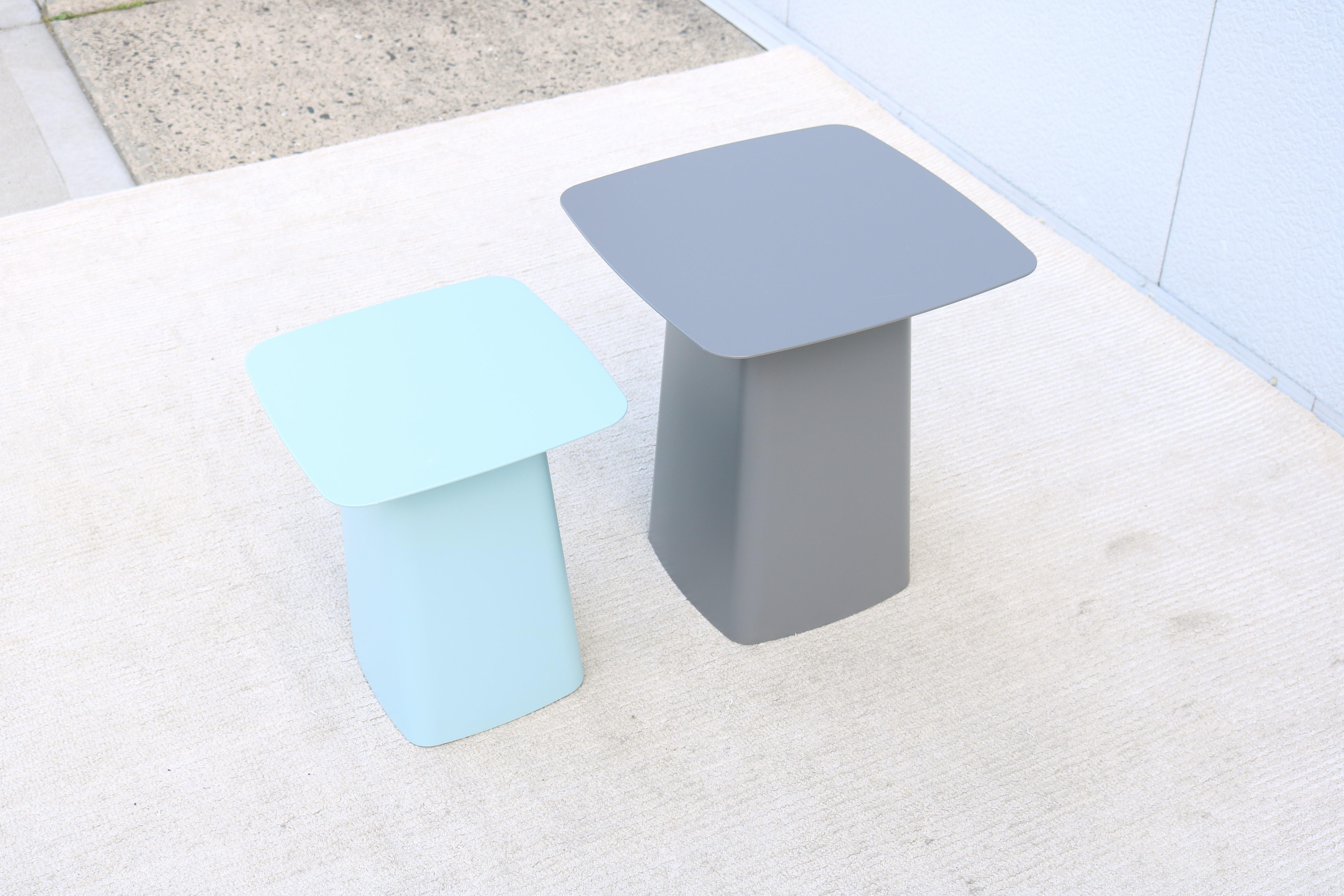 Modern Ronan and Erwan Bouroullec for Vitra Outdoor Metal Side Tables ...