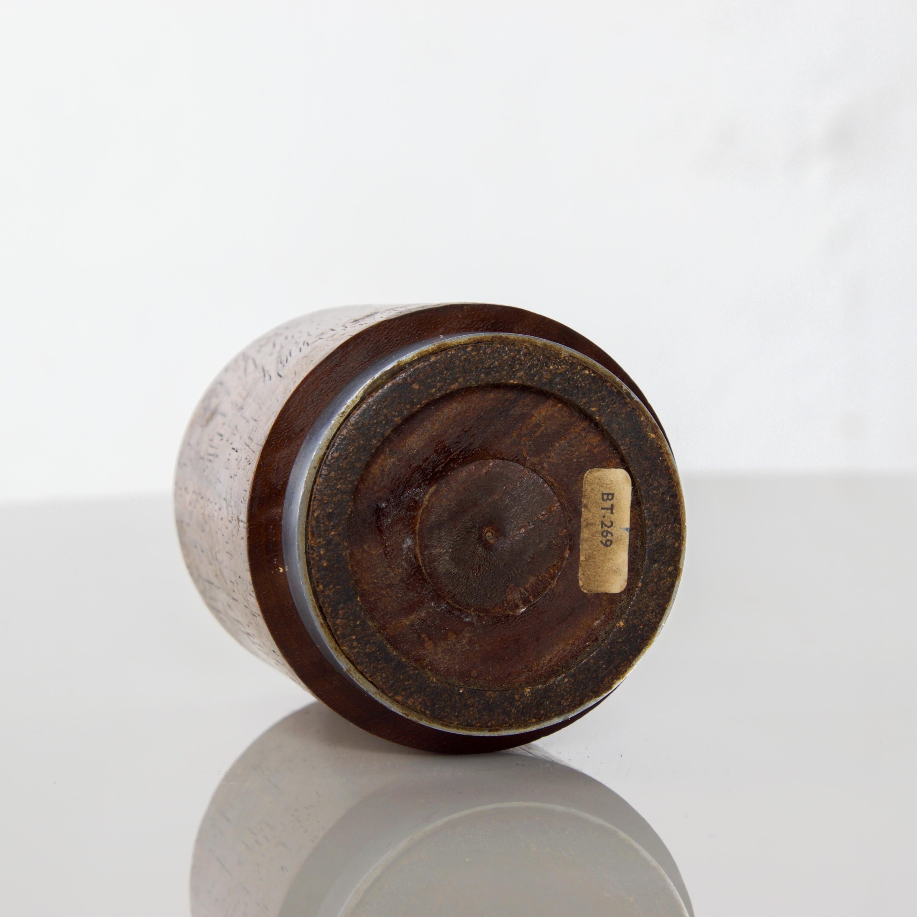 Modern Ronson Varaflame Teak and Chrome Table Lighter Made England, 1960s In Good Condition In Chula Vista, CA
