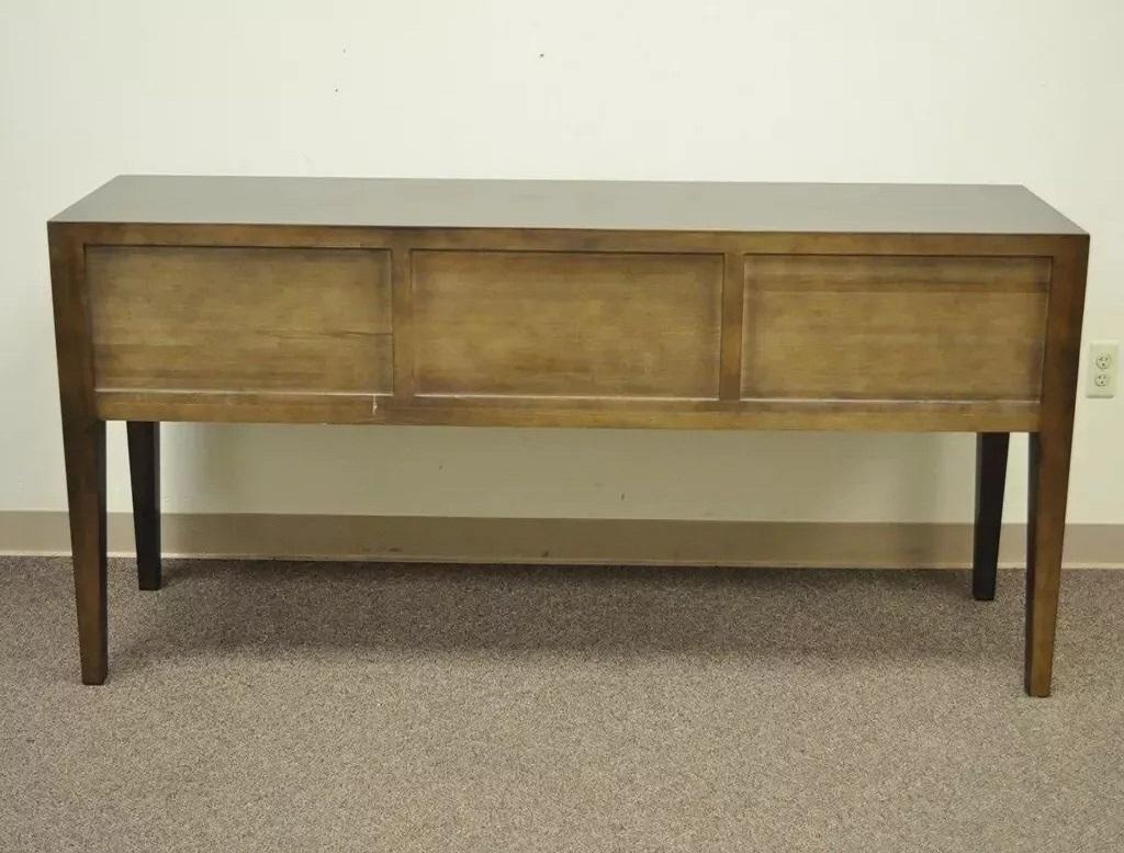 Room and Board Moderna Timbre de bambú Maria Yee Consola Credenza Armario Aparador en venta 4