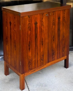 Modern Rosewood Expandable Bart Cart by Torbjorn Afdal for Brusksbo Norway