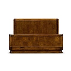 Modern Rosewood Queen Size Bed