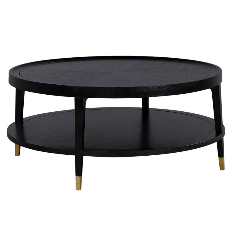 Oak Round Coffee Tables 52 For Sale On 1stdibs