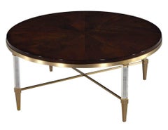 Table basse ronde moderne d'Aerin Lauder
