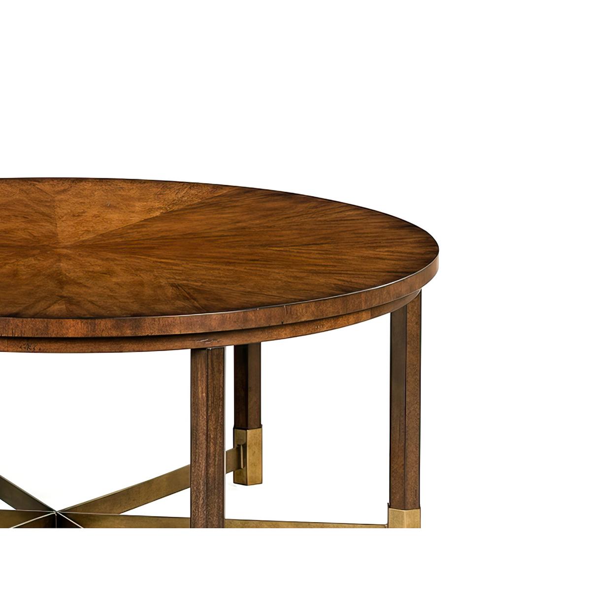 Vietnamese Modern Round Coffee Table For Sale