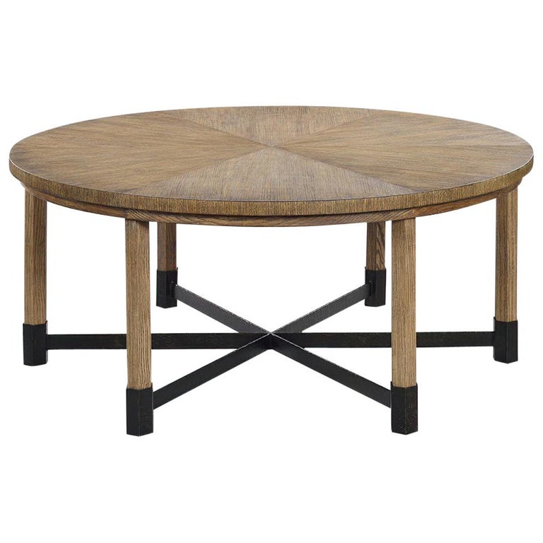 Modern Round Coffee Table For Sale at 1stDibs