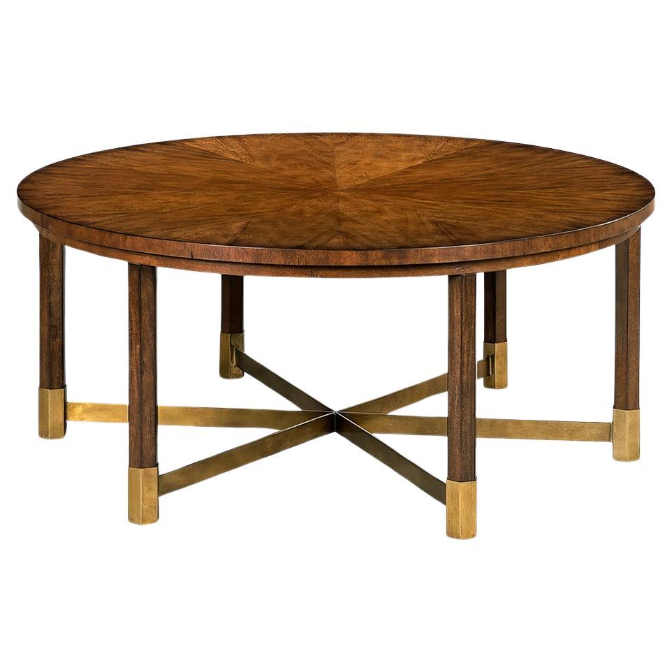 Modern Round Coffee Table For Sale