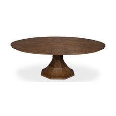 Modern Round Dining Table - 70"