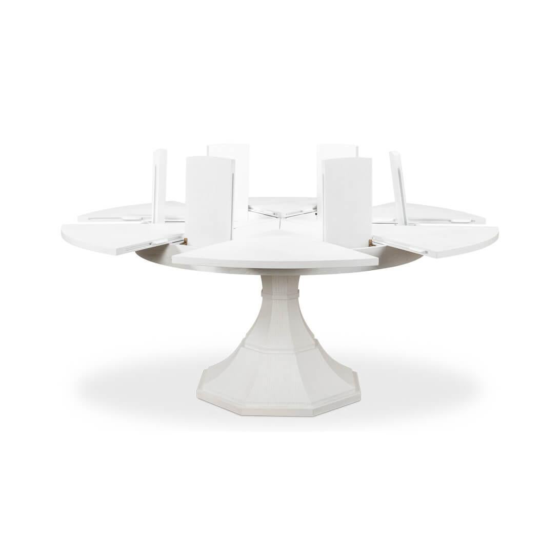 Moderne Table de salle à manger ronde moderne en vente