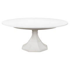 Vintage Modern Round Dining Table