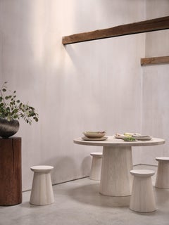 Modern Round Dining Table, Note Table from Edward Collinson