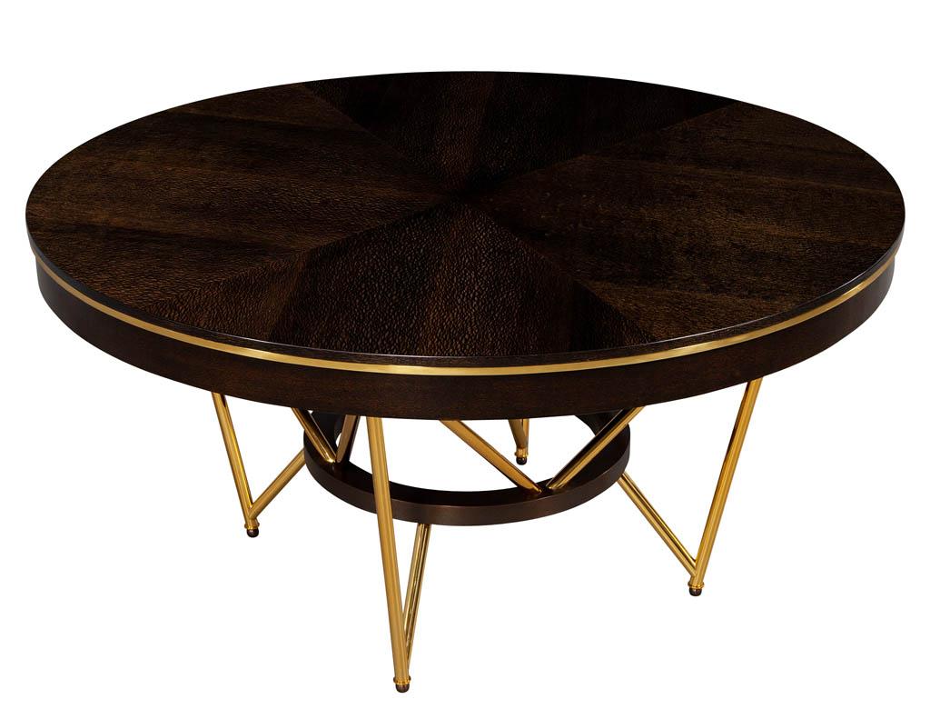 modern round dining table base