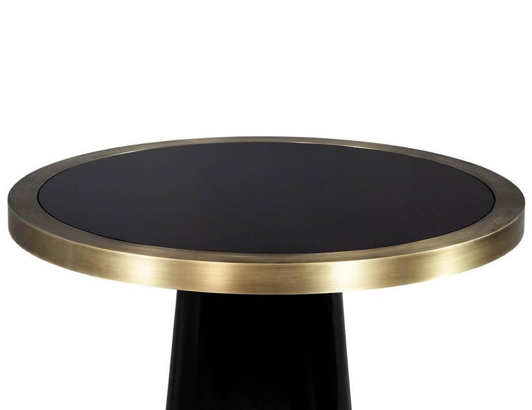 Modern Round Entrance Foyer Table For, Black Round Hallway Table