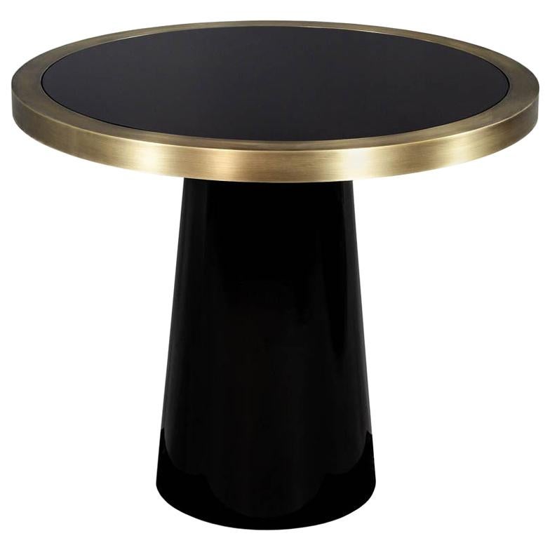 Modern Round Entrance Foyer Table For Sale