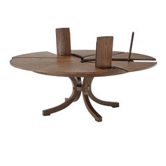 Modern Round Extension Dining Table