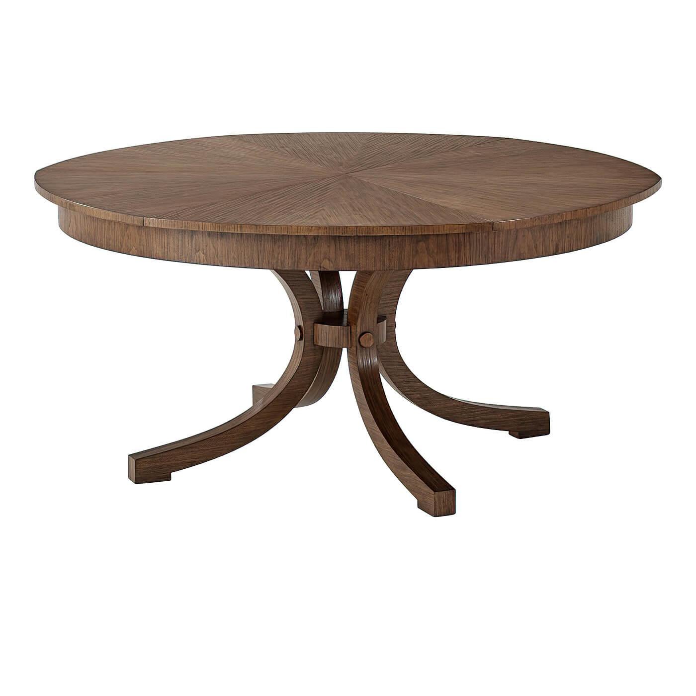 round extendable dining table seats 12