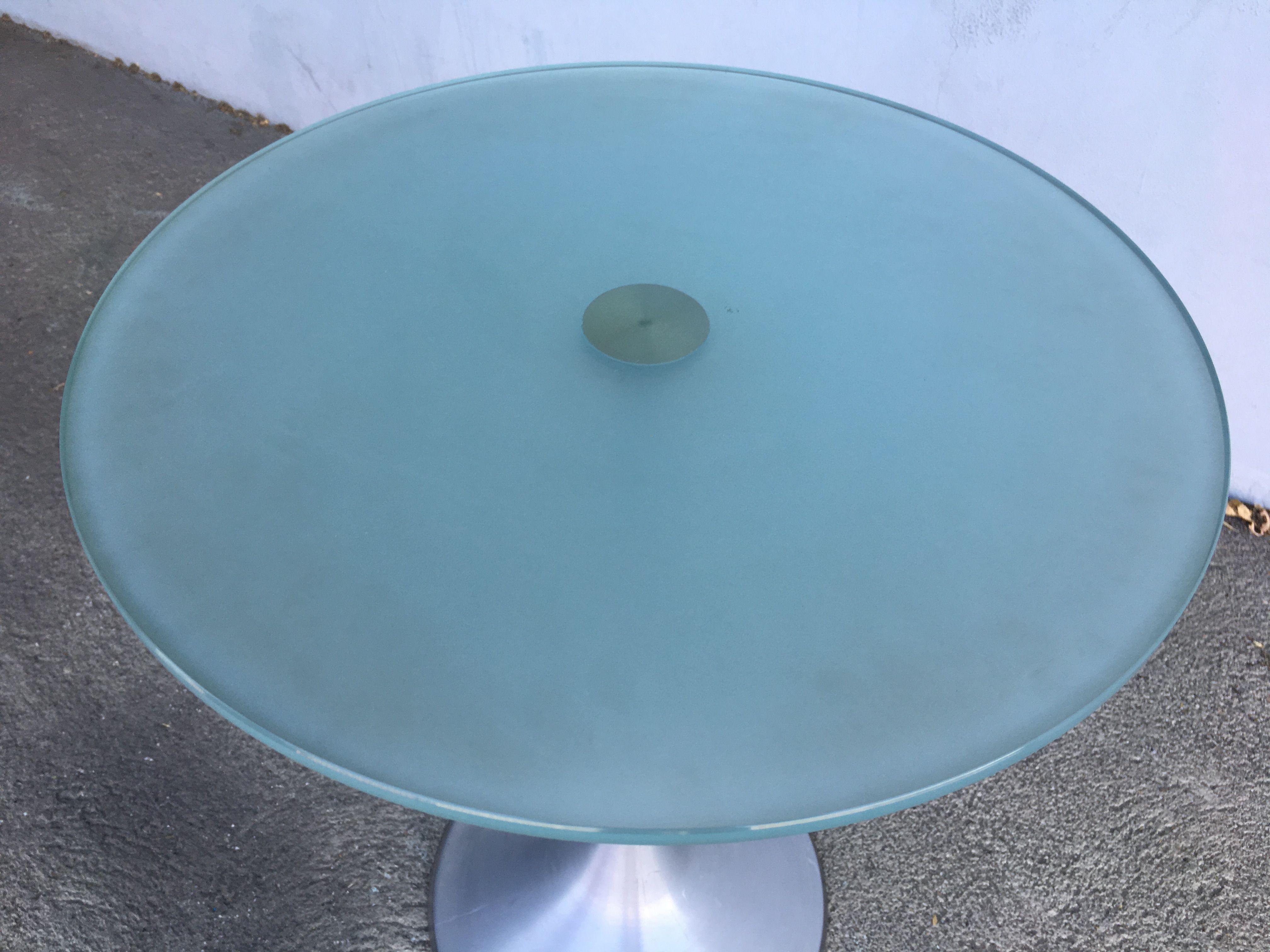 contemporary glass top end tables