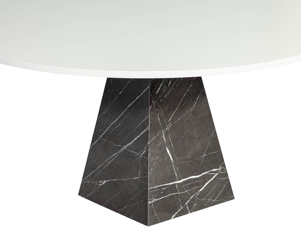 Modern Round Marble Dining Table 1