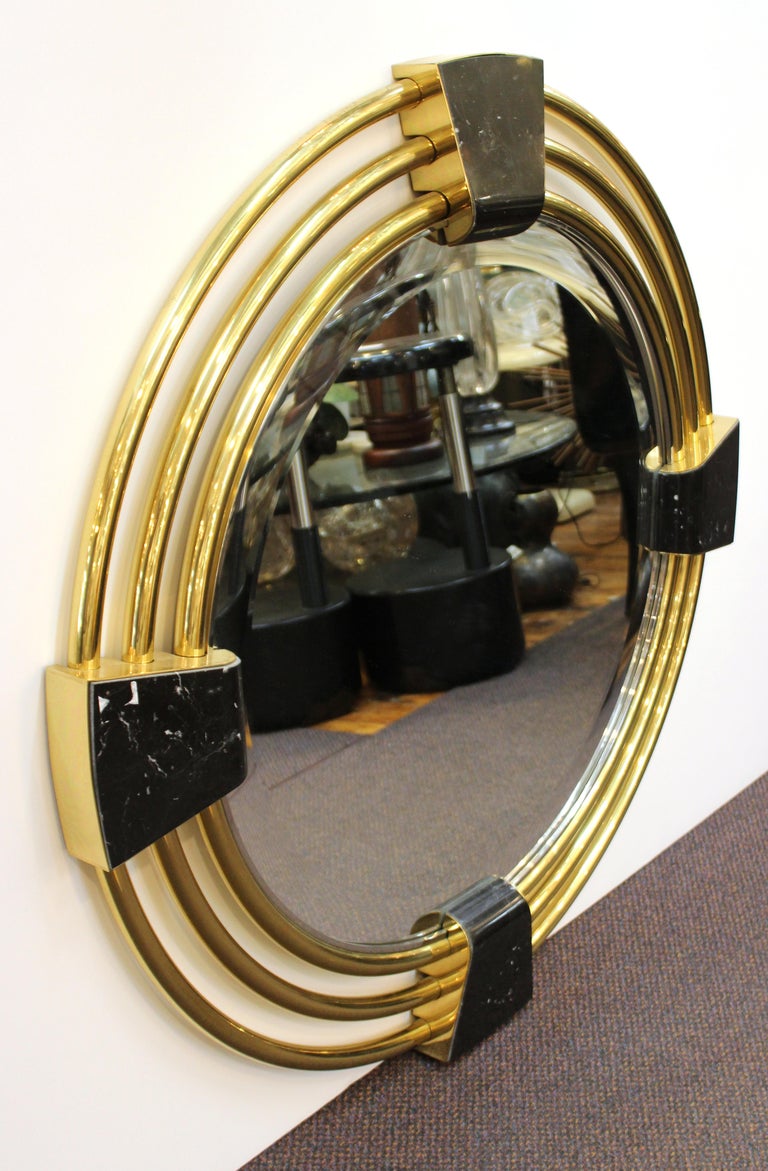 Modern Round Mirror For Sale at 1stDibs