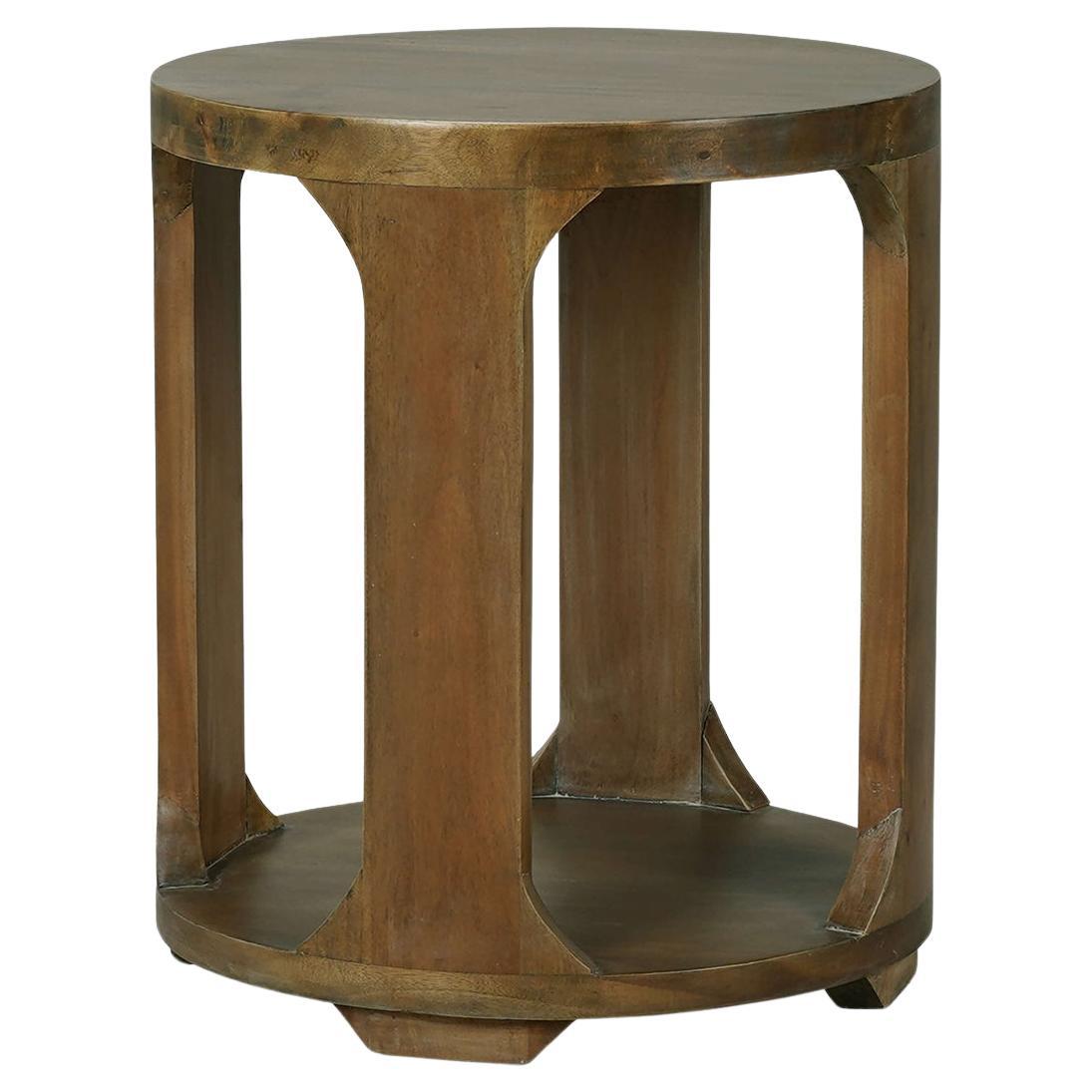 Modern Round Side Table For Sale