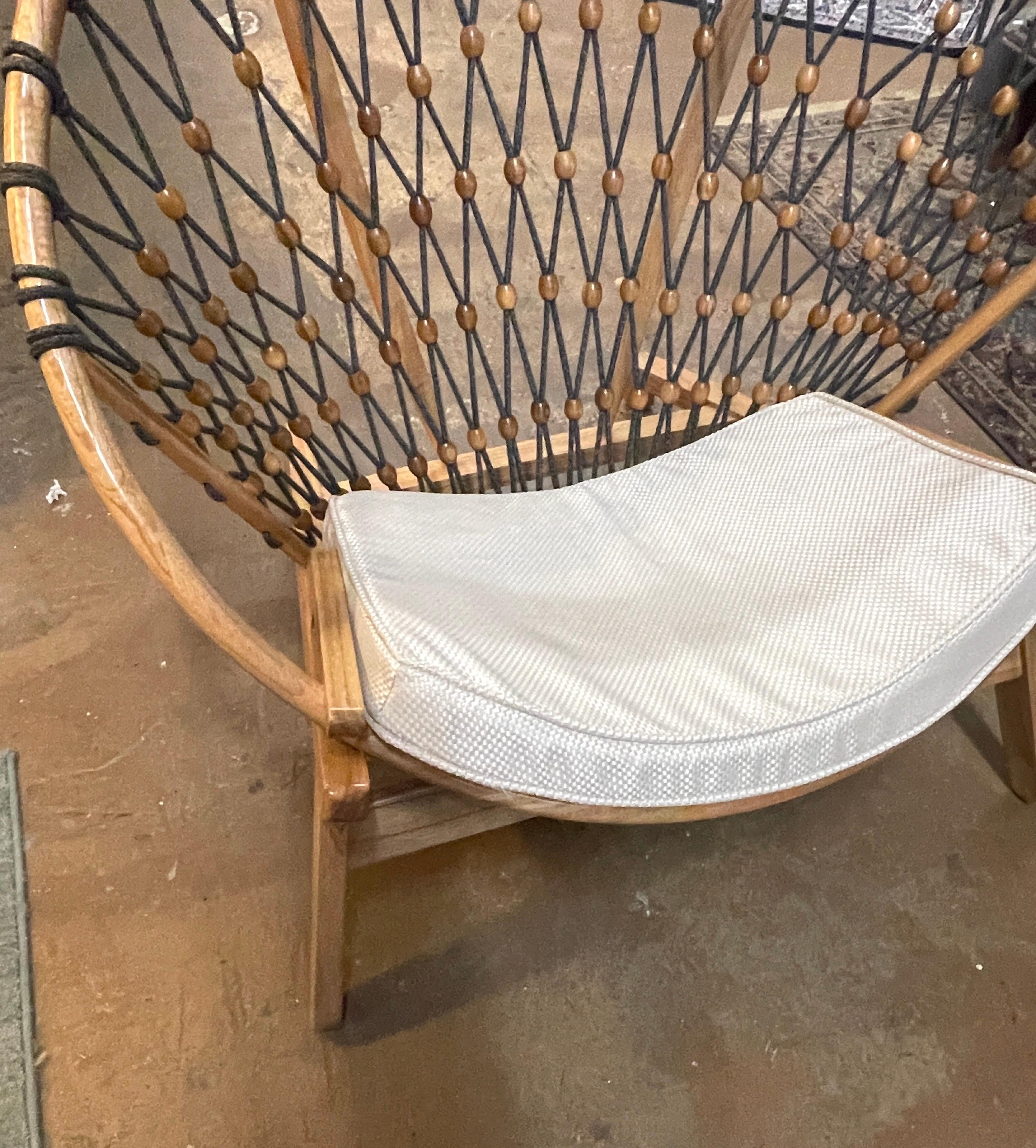 round rope chair