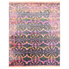 Modern Rug von Keivan Woven Arts aus Wolle mit Seide und abstraktem Design