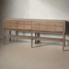 Modern Rustic Console Table