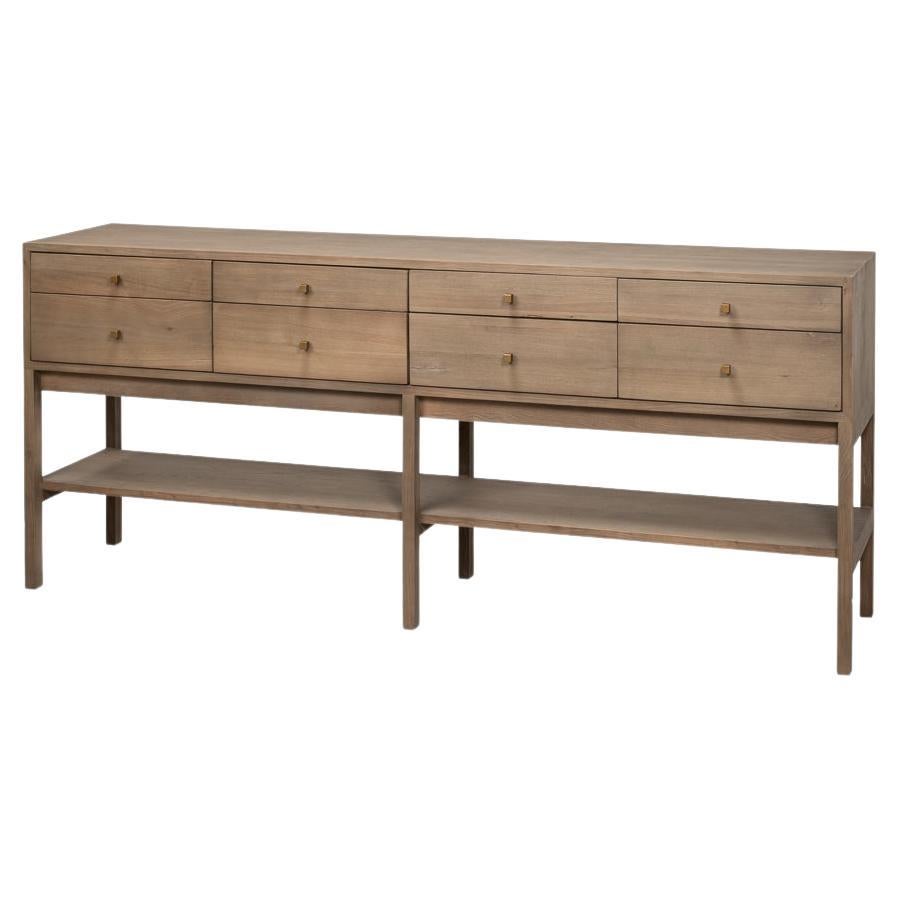Mesa consola rústica moderna