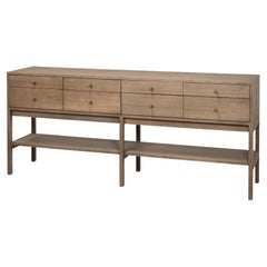 Mesa consola rústica moderna