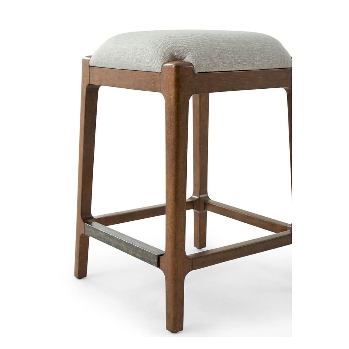 modern rustic counter stools