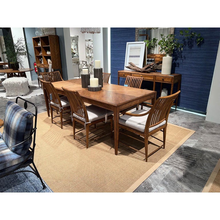Modern Rustic Extending Dining Table For Sale at 1stDibs
