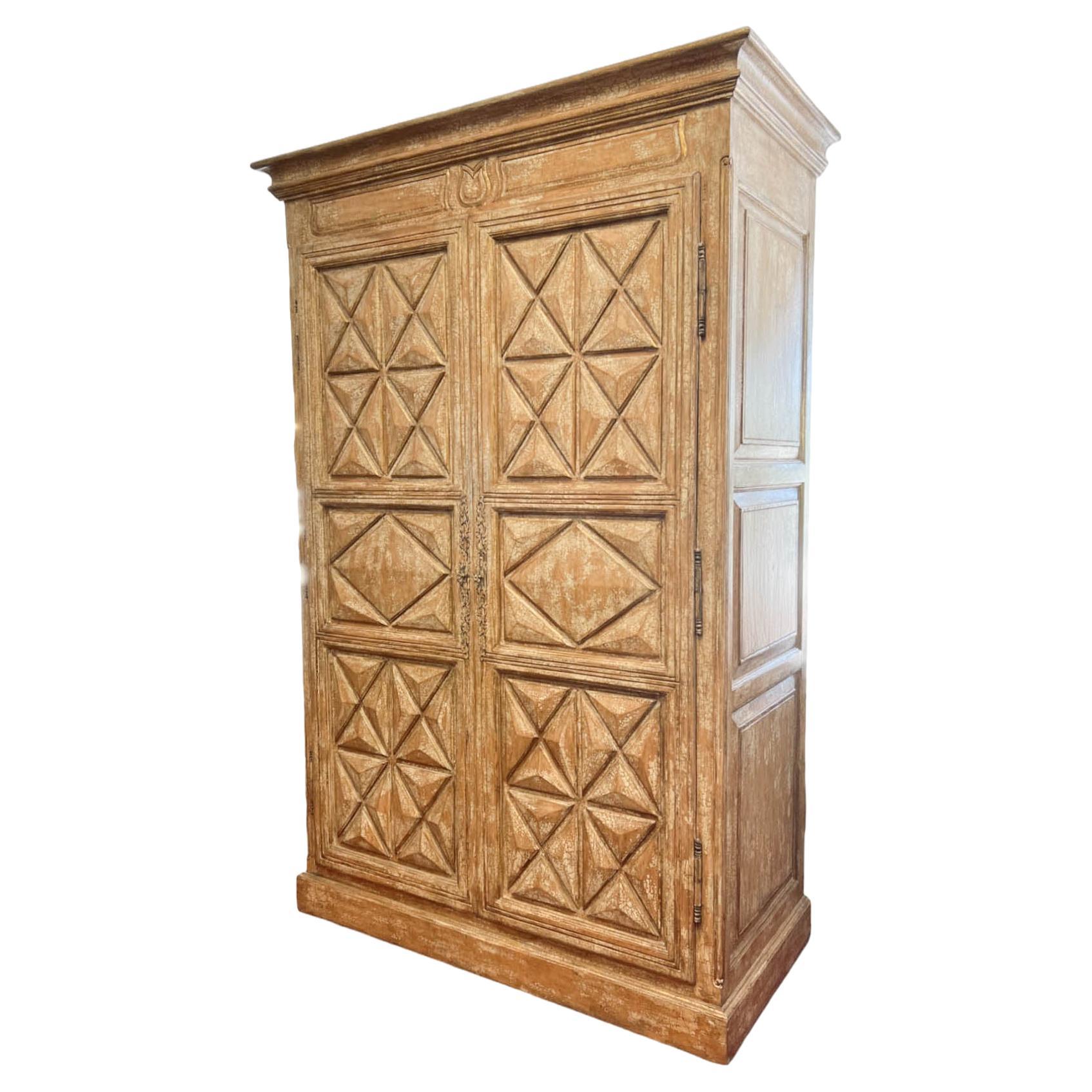 Modern Rustic Large-Scale Armoire