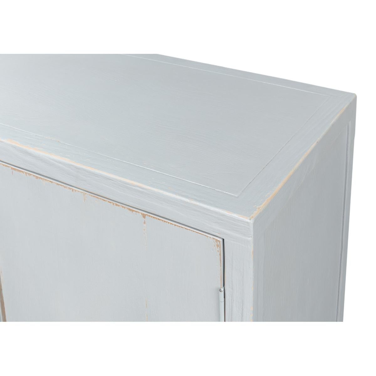 Modern Rustic Painted Sideboard For Sale 1