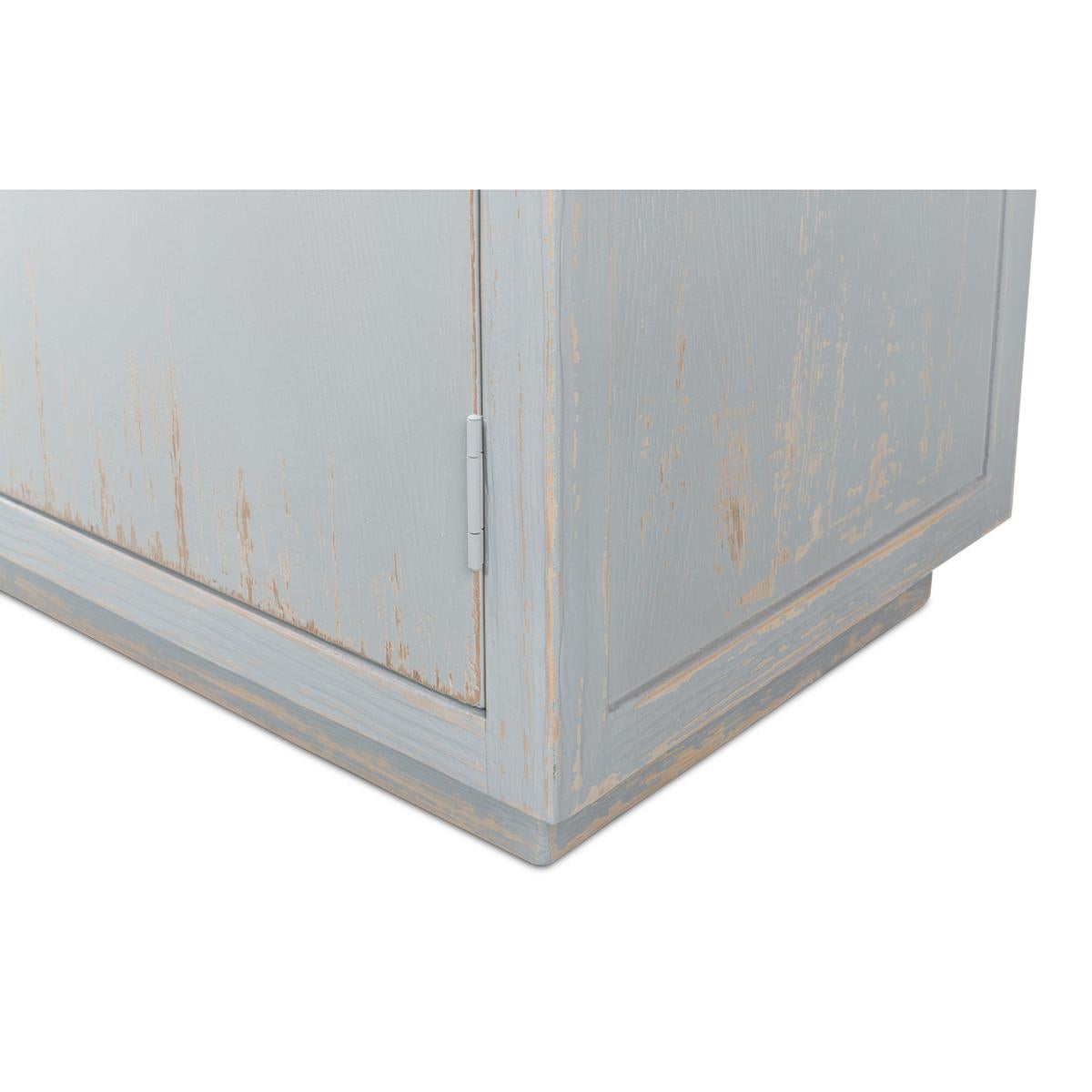 Modern Rustic Painted Sideboard For Sale 2