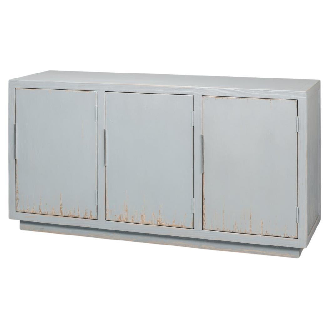 Modern Rustic Painted Sideboard For Sale