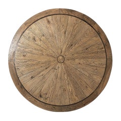 Modern Rustic Round Dining Table