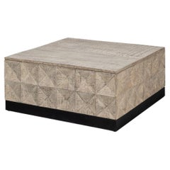 Modern Rustic Square Coffee Table