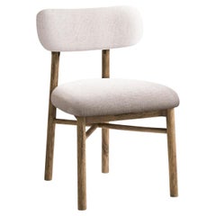 Modern Rustic Upholstered Side Chair
