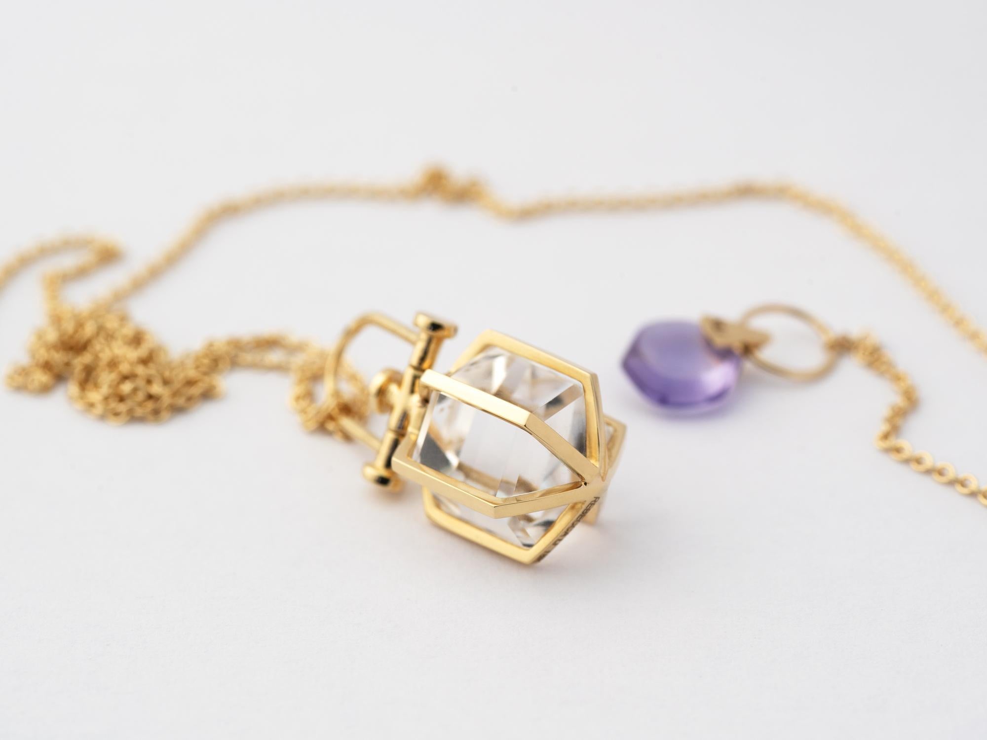 talisman crystal necklace
