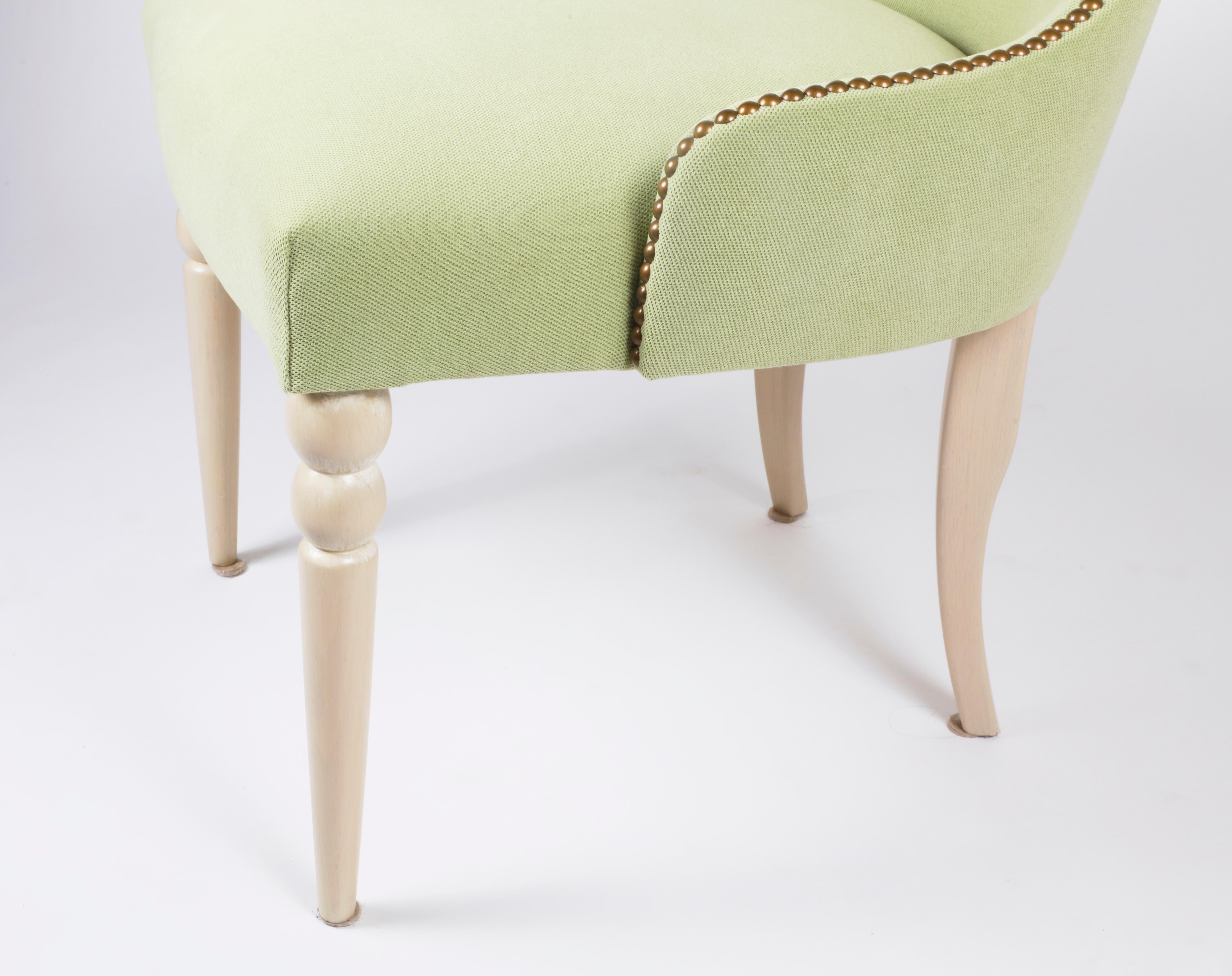 sage green office chair
