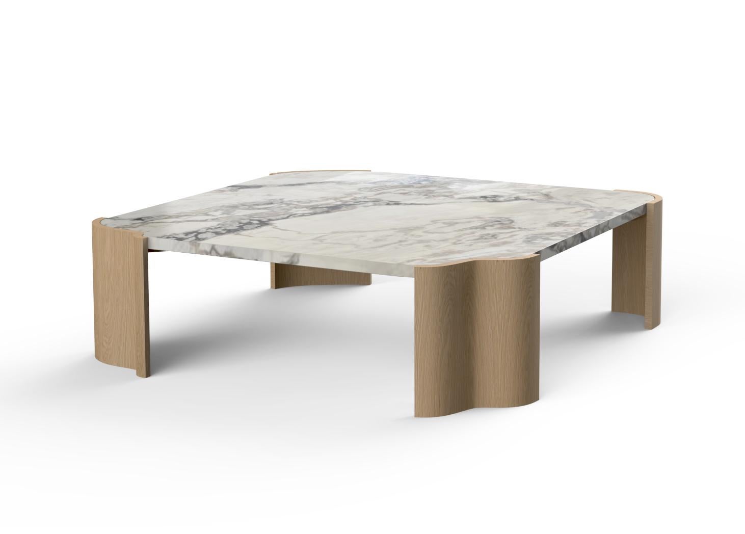 Salemas coffee table, Contemporary Collection, handcrafted in Portugal - Europe by Greenapple.

Salemas coffee table was designed to enhance the serene interior spaces of your home with its neutral colors and aesthetic. The lush stone texture of the