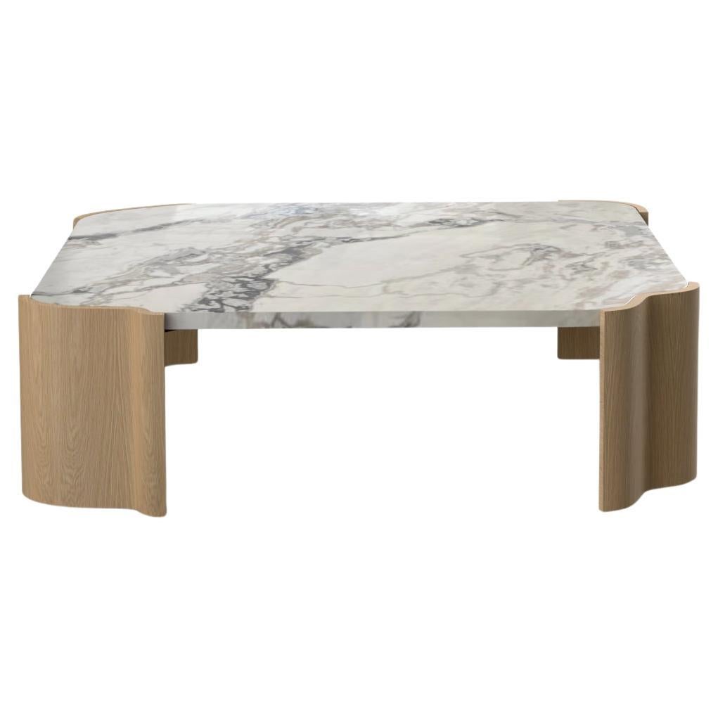 Modern Salemas Coffee Tables Dover White Marble Handmade Portugal by Greenapple